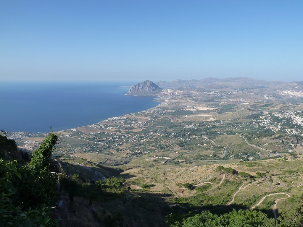 View from Erice