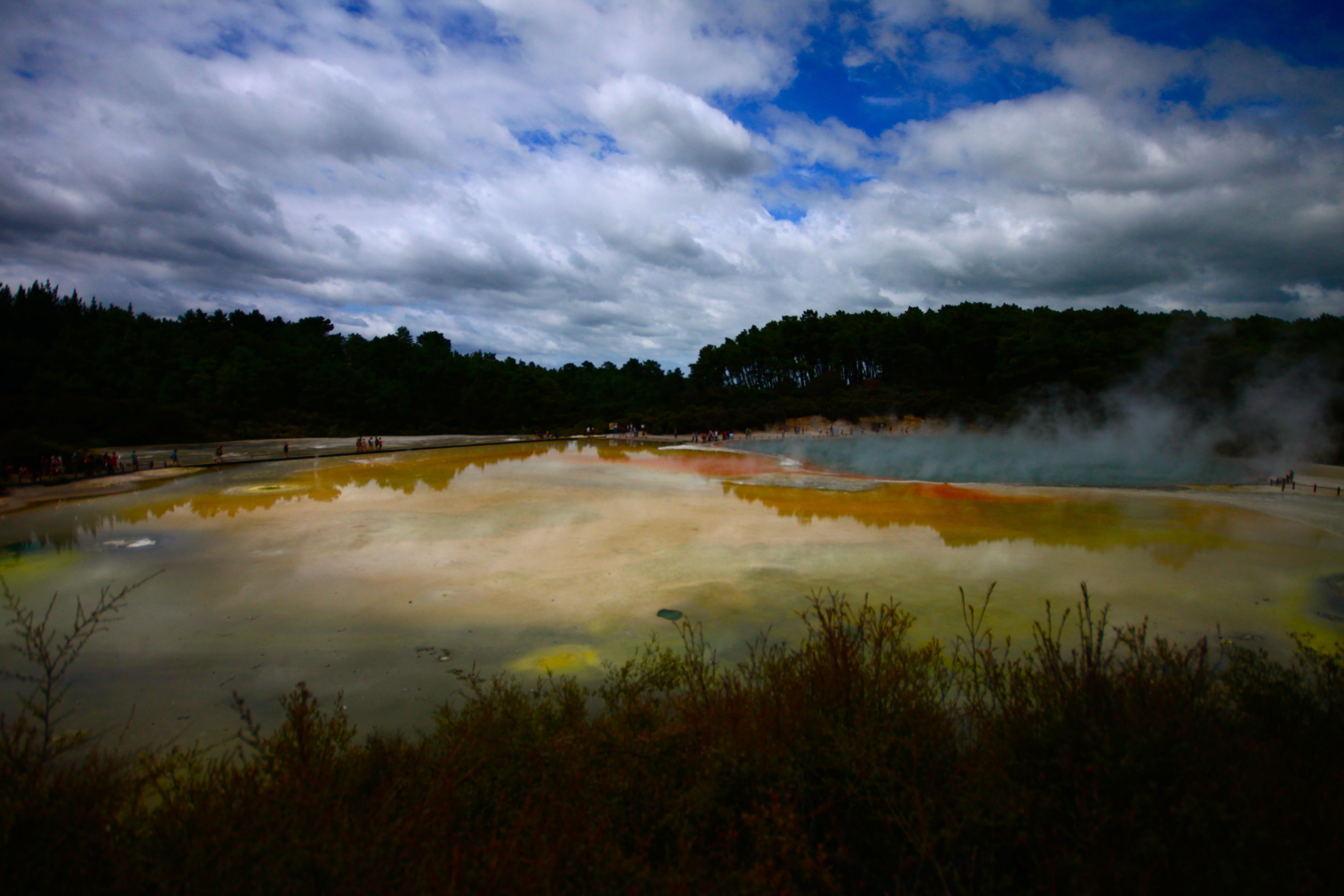 New Zealand - Waiotapu geyser