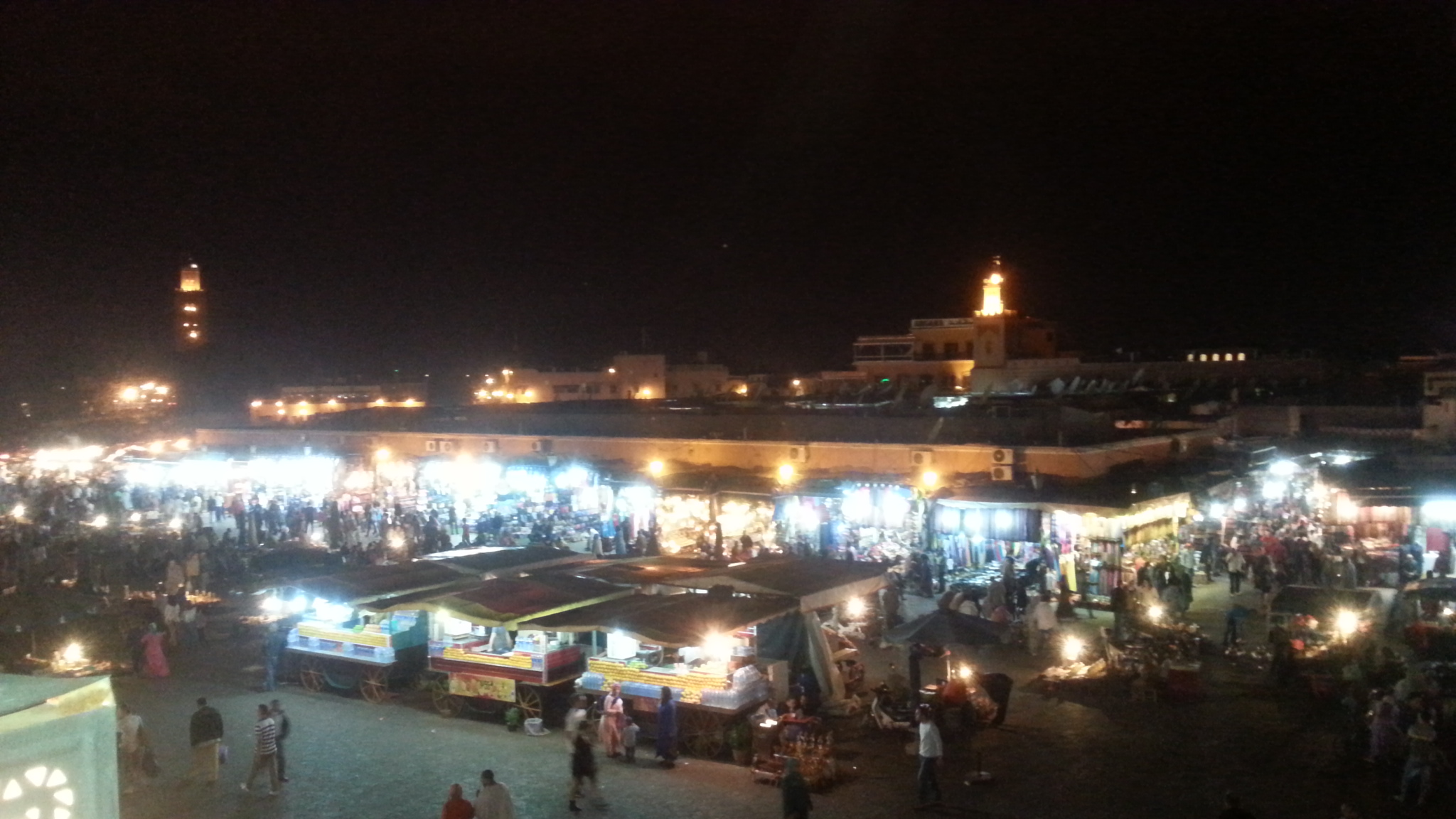 Morocco - Jemaa el Fna at night